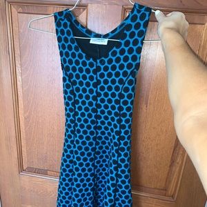 Blue Polka Dot Dress!